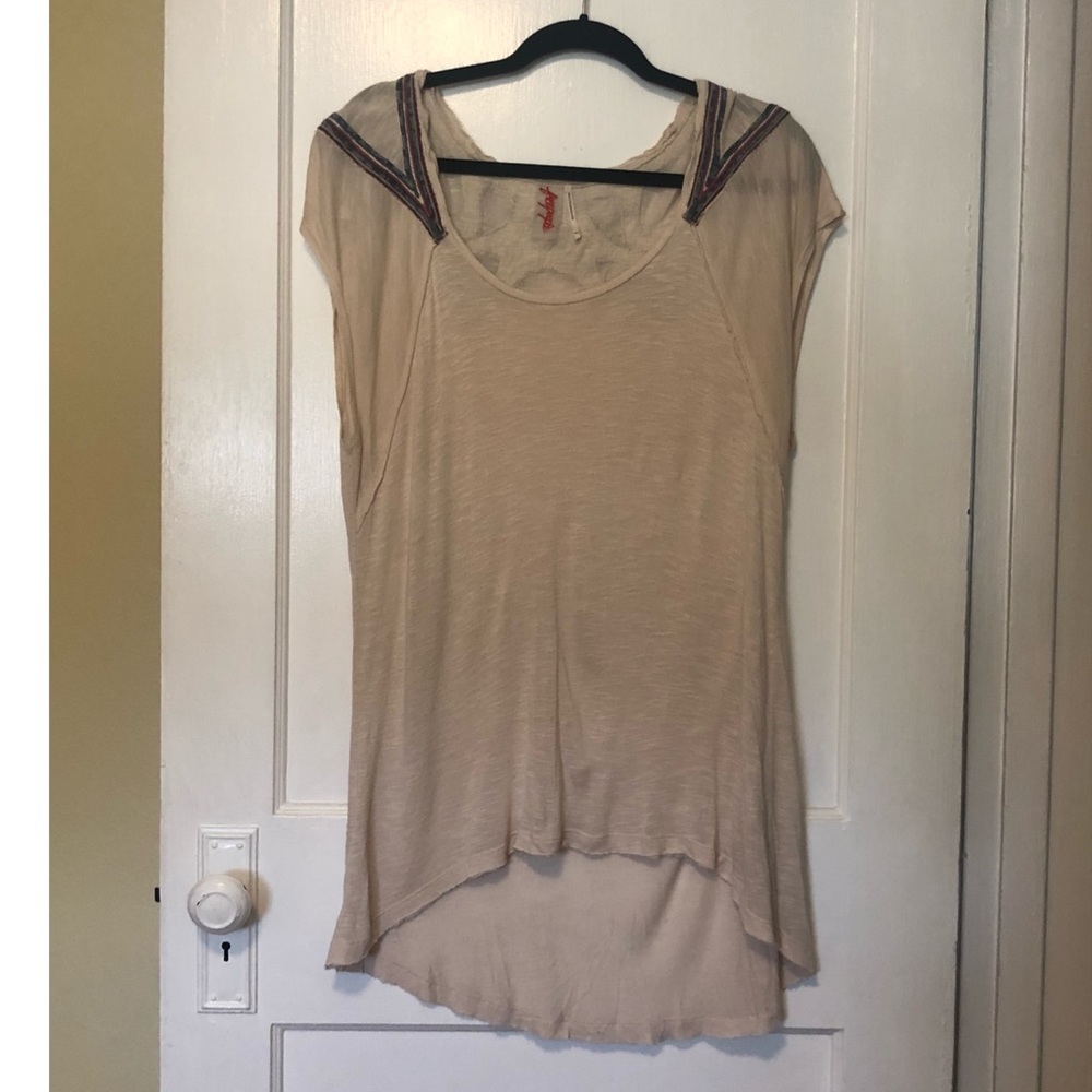 Drapey Free People Top with Beautiful Detailing